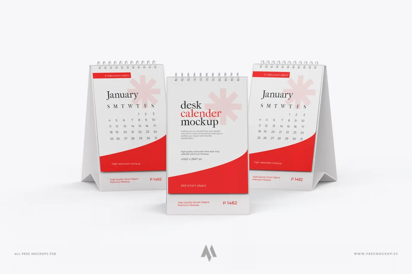 Mockup Lịch Để Bàn PSD Chuyên Nghiệp Cho Branding Doanh Nghiệp & Sự Kiện