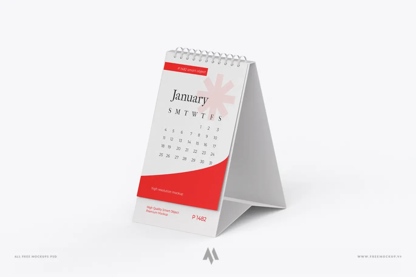 Mockup Lịch Để Bàn PSD Chuyên Nghiệp Cho Branding Doanh Nghiệp & Sự Kiện