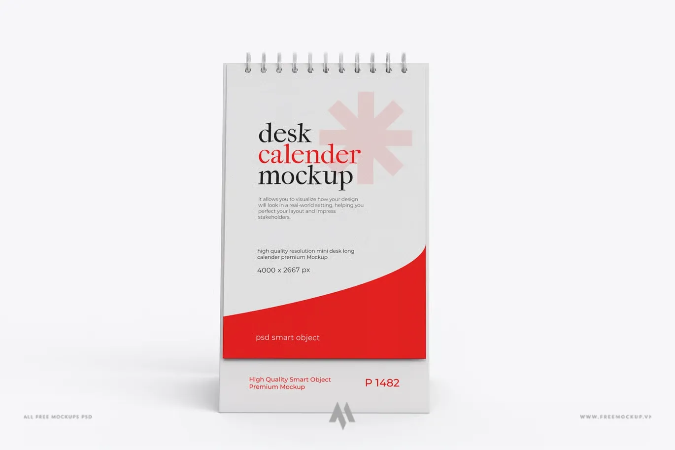 Mockup Lịch Để Bàn PSD Chuyên Nghiệp Cho Branding Doanh Nghiệp & Sự Kiện