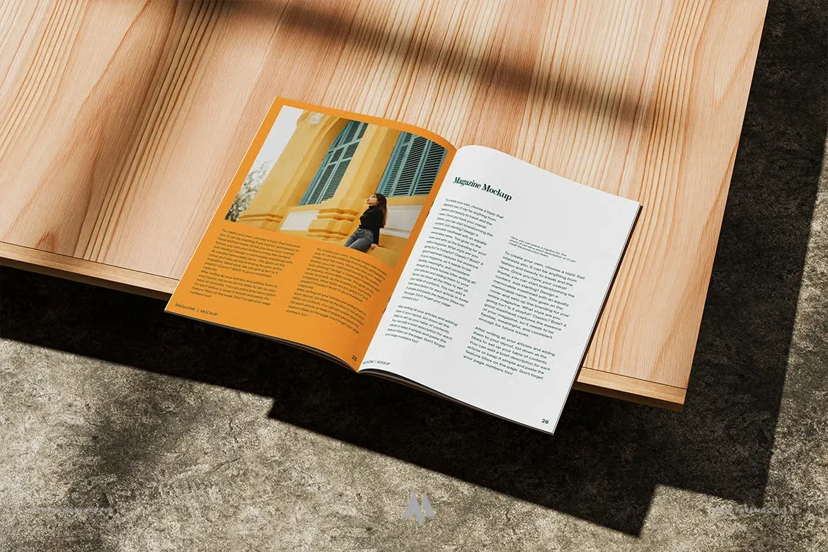 Mockup Tạp Chí PSD Chuyên Nghiệp – Nâng Tầm Thiết Kế Editorial