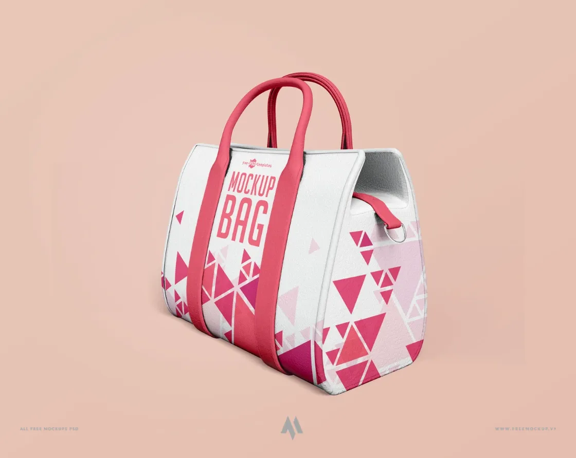 Mockup túi sách đa góc nhìn
