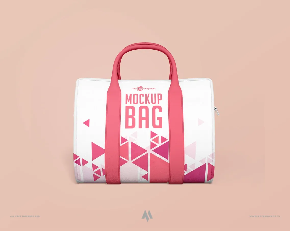 Mockup túi sách đa góc nhìn